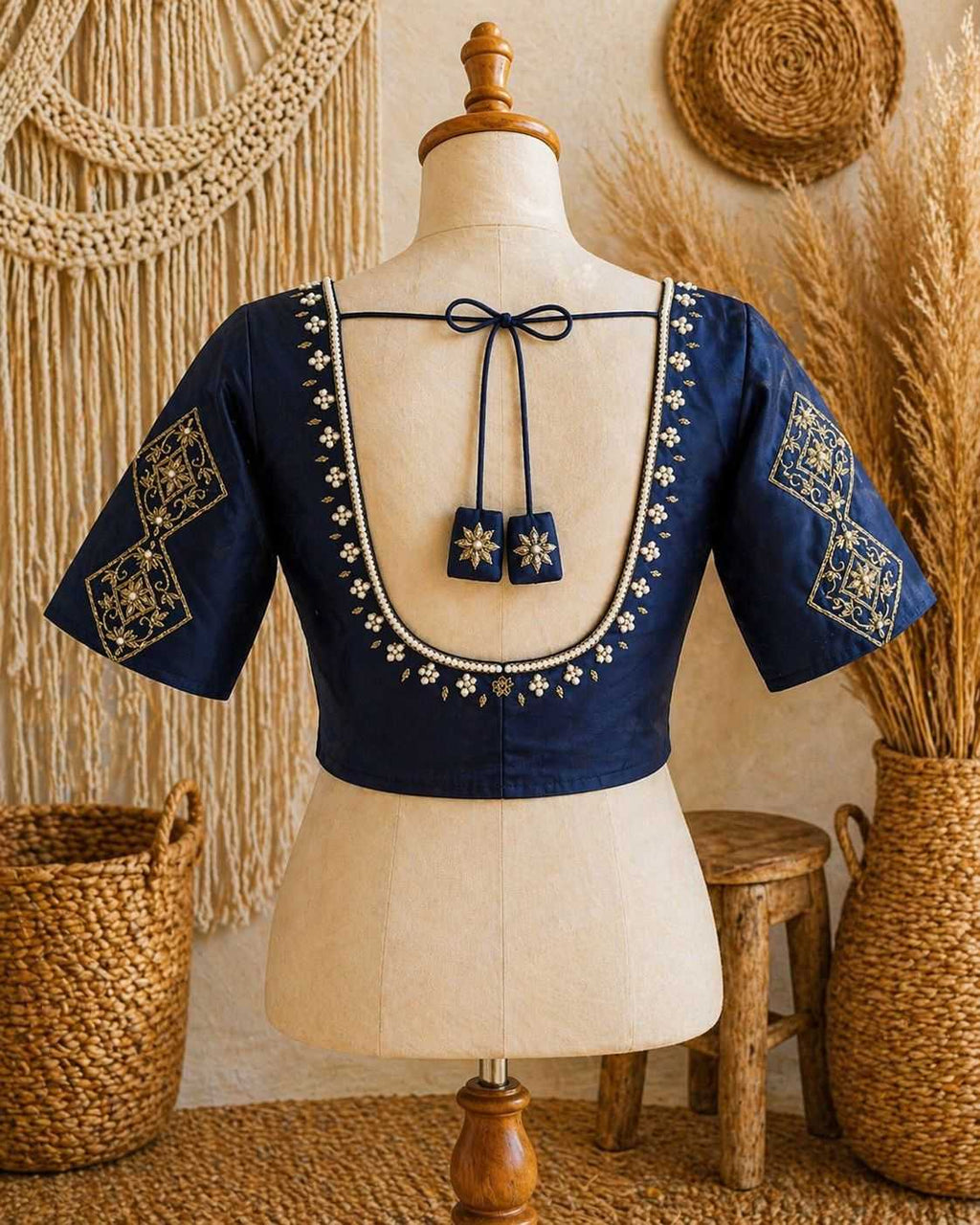 Naarira Hand Silk Designer Blouse