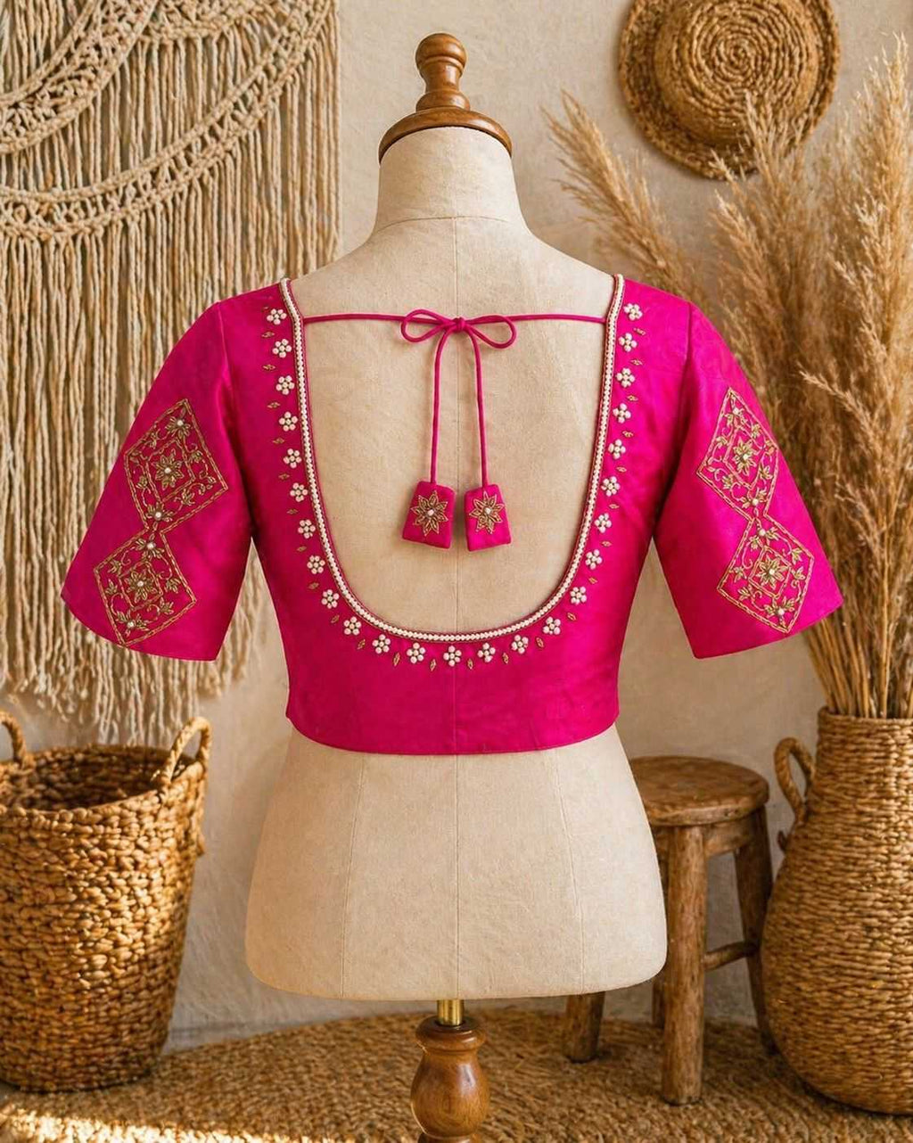 Naarira Hand Silk Designer Blouse