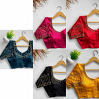 Naarira Kimchi Silk Designer Blouse