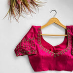 Naarira Kimchi Silk Designer Blouse