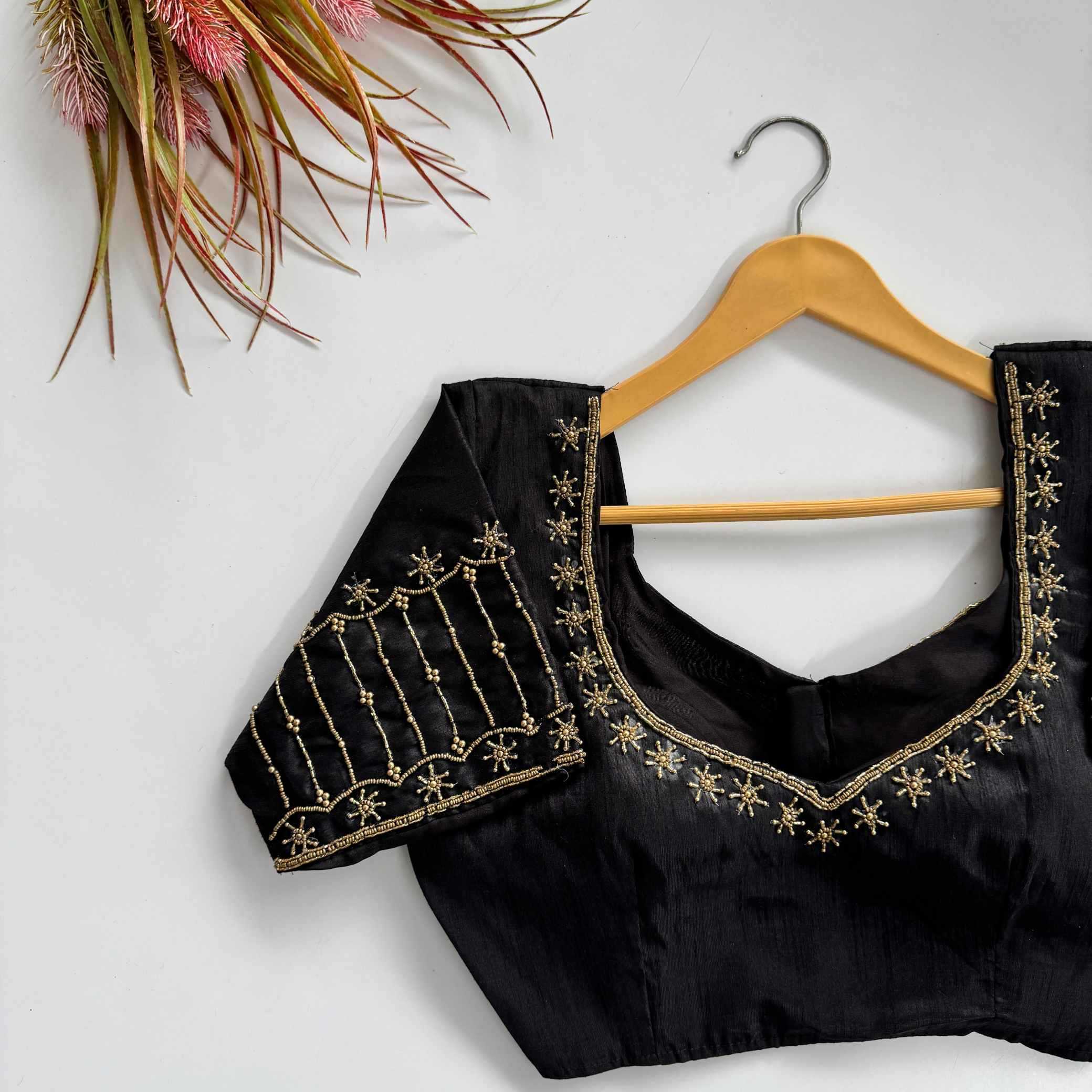 Naarira Kimchi Silk Designer Blouse
