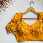 Naarira Kimchi Silk Designer Blouse