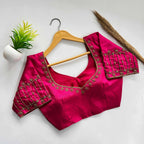 Naarira Kimchi Silk Designer Blouse
