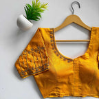 Naarira Kimchi Silk Designer Blouse