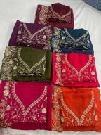 Naarira Laveesha Crunchi Designer Sarees