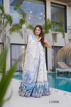 Naarira Heavy Rayon Printed Gown