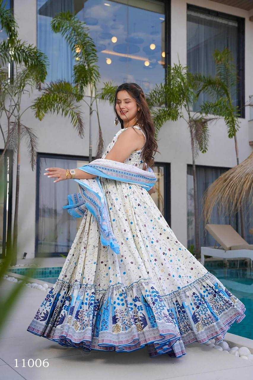 Naarira Heavy Rayon Printed Gown