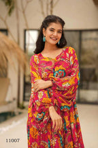 Naarira Heavy Rayon Printed Gown