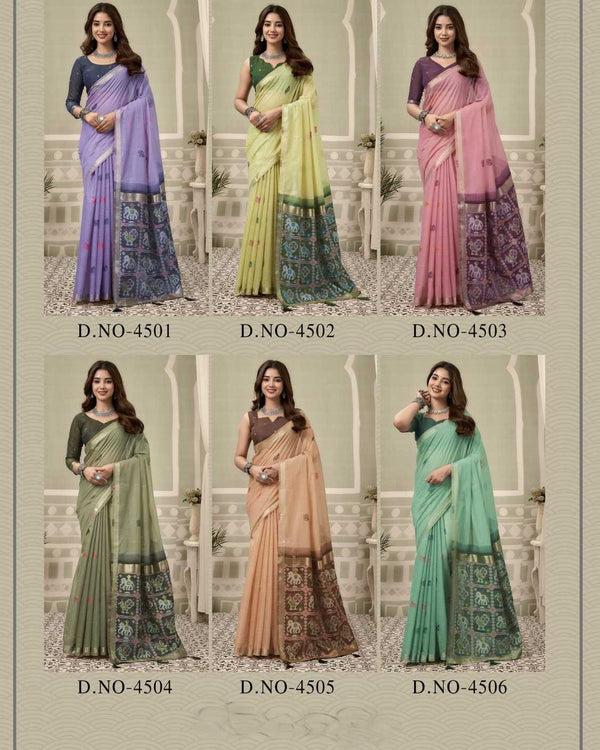 Naarira KESH744 GOBUNI SHANAYA Cotton Fancy Sarees