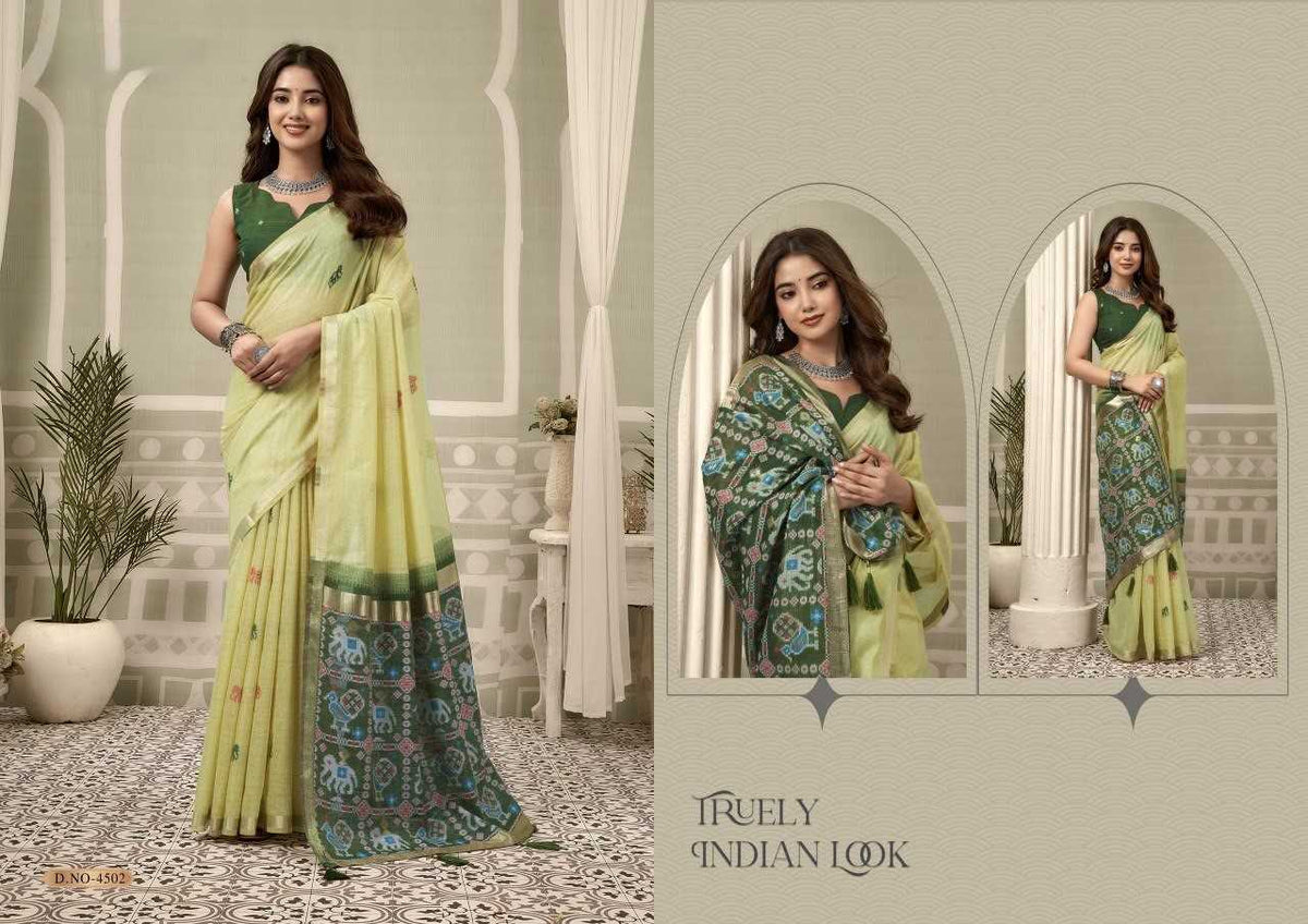 Naarira KESH744 GOBUNI SHANAYA Cotton Fancy Sarees