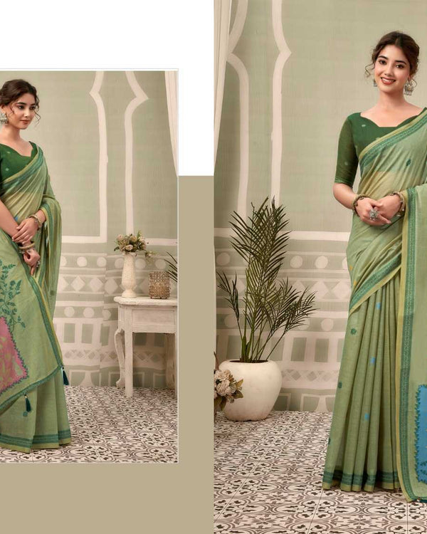 Naarira KESH744 GOBUNI SUSHMA Cotton Designer Sarees - alternate view