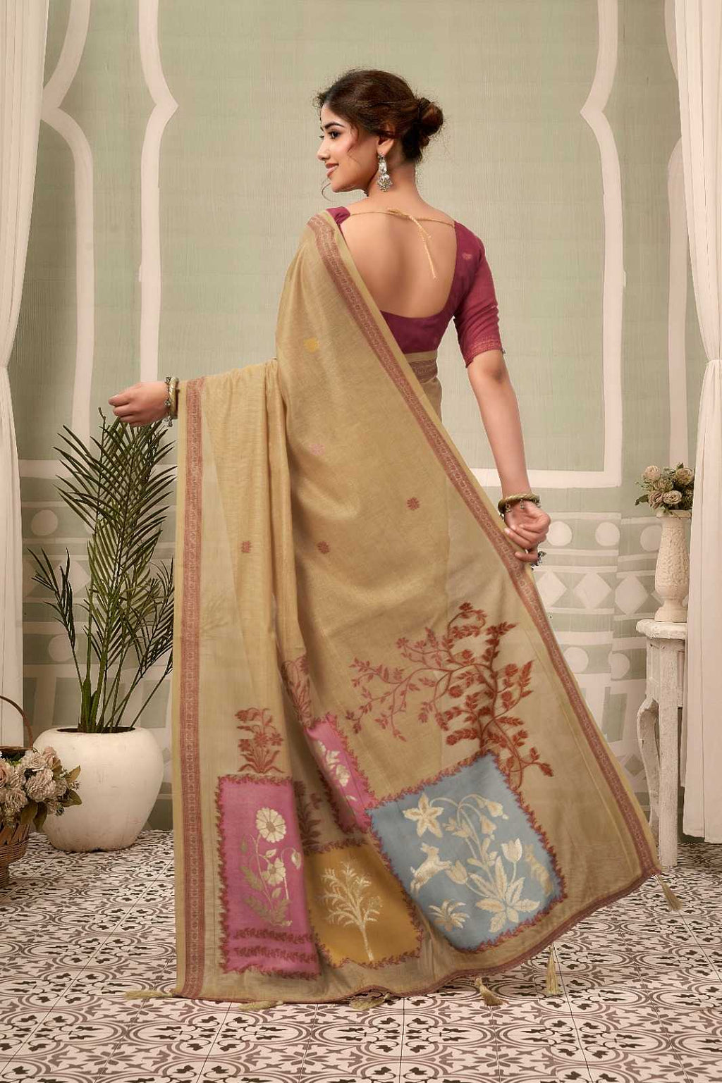 Naarira KESH744 GOBUNI SUSHMA Cotton Designer Sarees