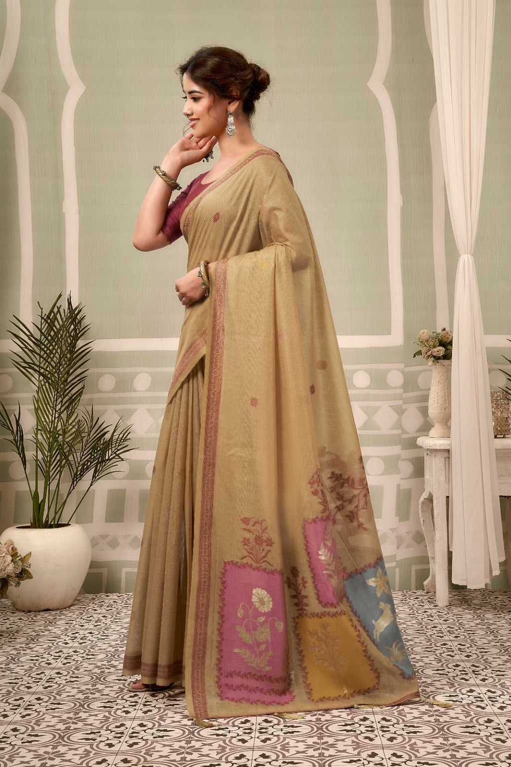 Naarira KESH744 GOBUNI SUSHMA Cotton Designer Sarees