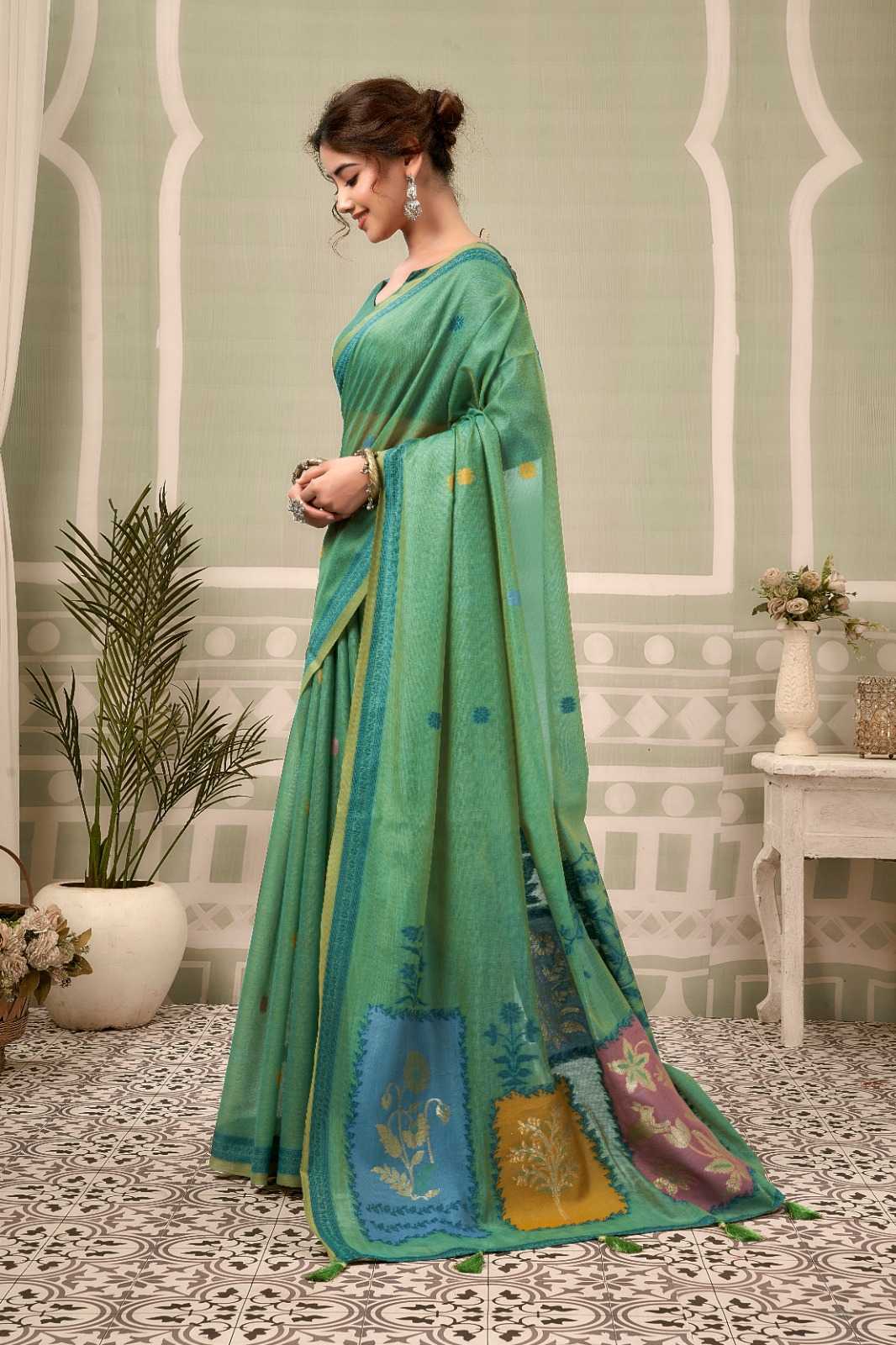 Naarira KESH744 GOBUNI SUSHMA Cotton Designer Sarees