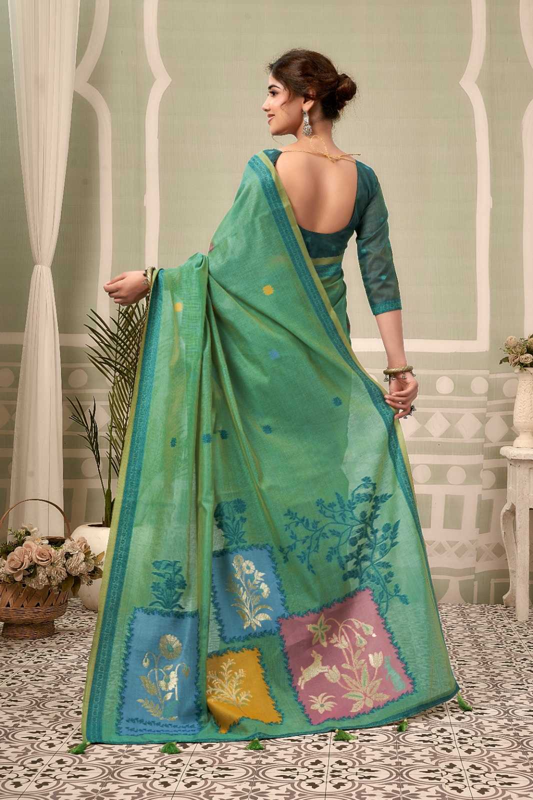 Naarira KESH744 GOBUNI SUSHMA Cotton Designer Sarees