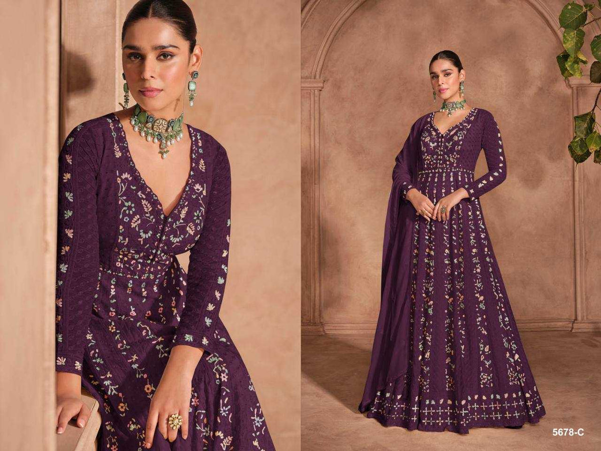 Naarira IZHAAR 5678 Chinon Fancy Gown