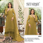 Naarira Sitarah 926 Chiffon Designer Suit
