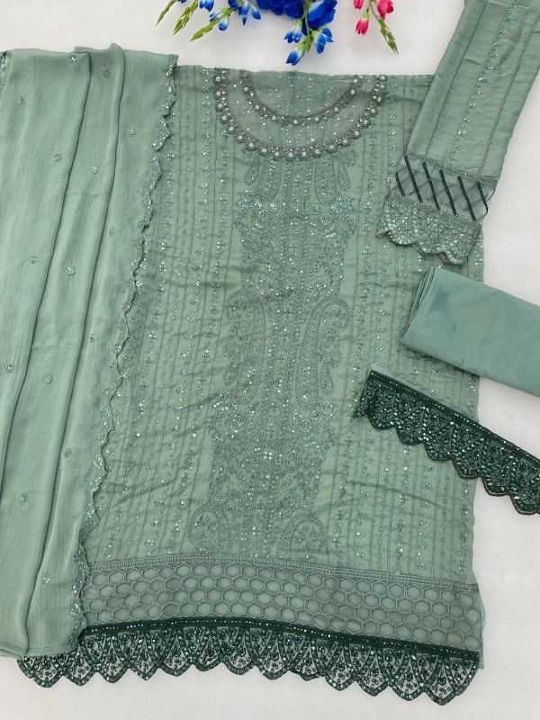 Naarira Sitarah 926 Chiffon Designer Suit