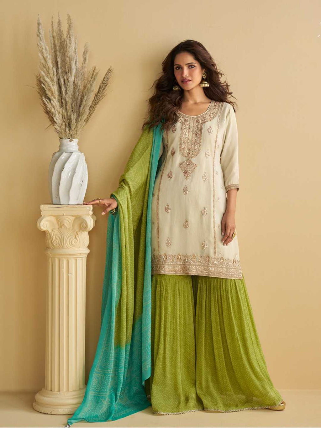 Naarira Chinon Sharara Salwar Suits