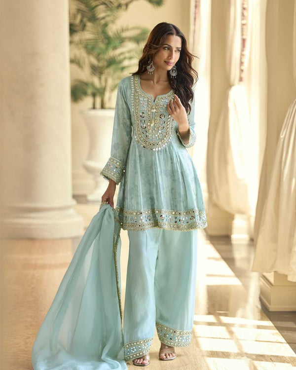 Naarira Jimmy Choo Ladies Silk Suit - alternate view