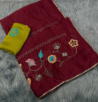 Naarira Chiffon Designer Sarees