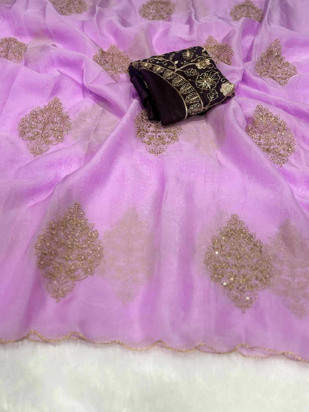 Naarira Naina Organza Designer Saree