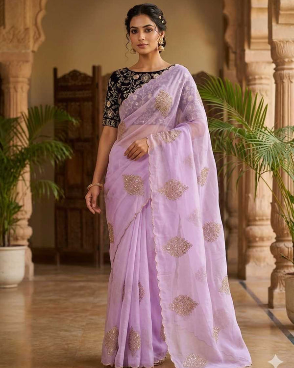 Naarira Naina Organza Designer Saree