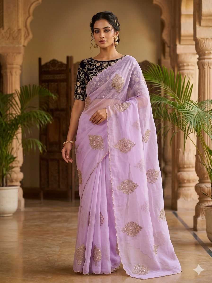 Naarira Naina Organza Designer Saree