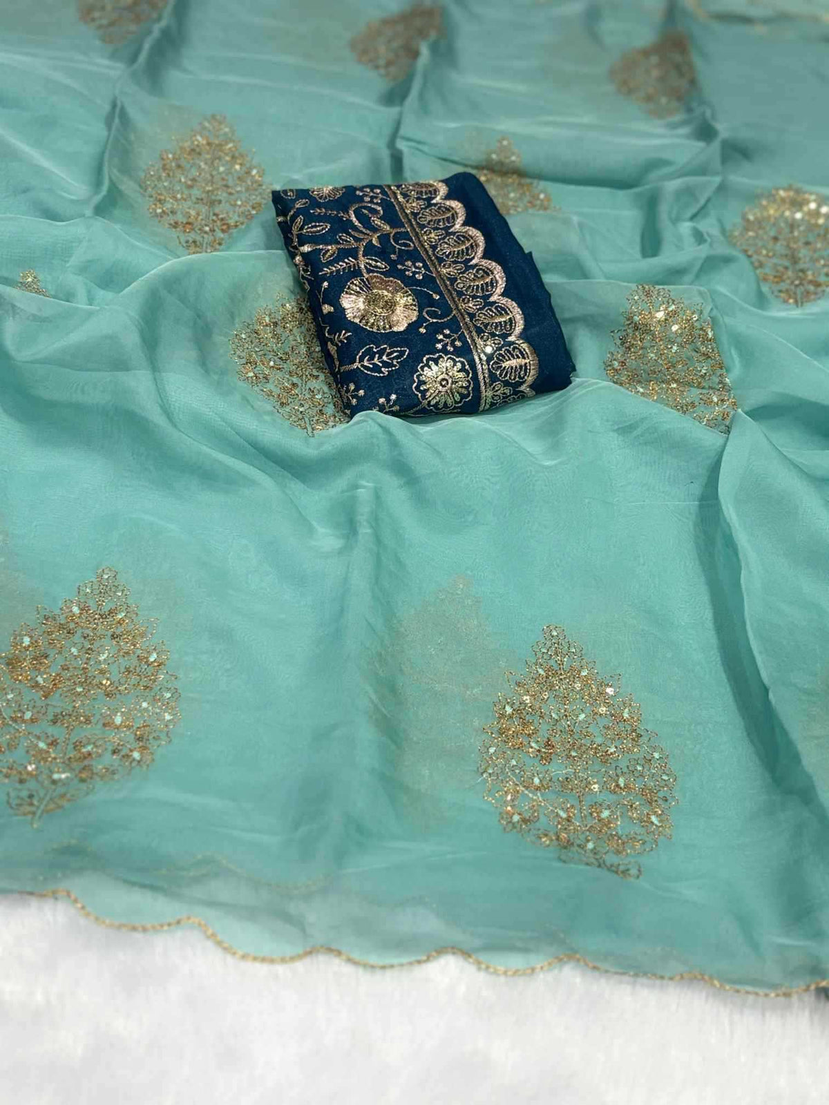 Naarira Naina Organza Designer Saree