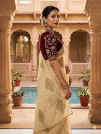 Naarira Naina Organza Designer Saree