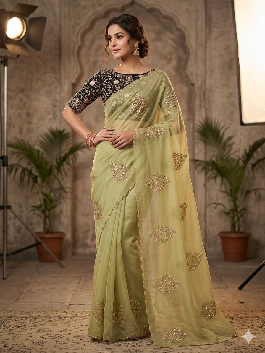 Naarira Naina Organza Designer Saree