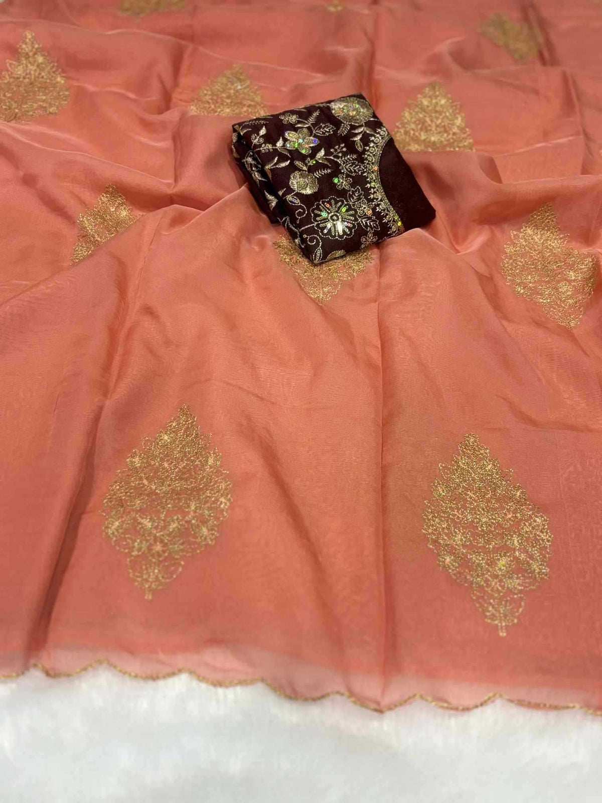 Naarira Naina Organza Designer Saree