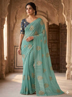 Naarira Naina Organza Designer Saree