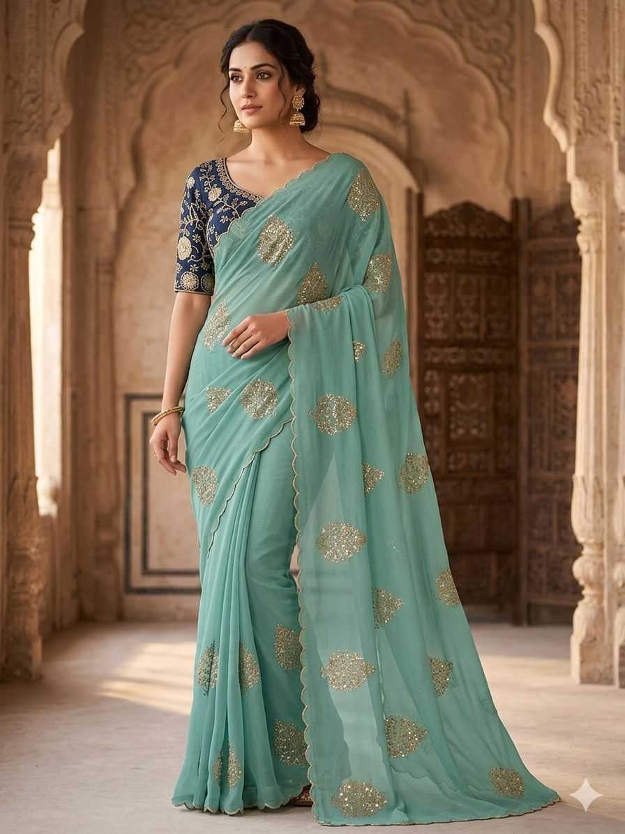 Naarira Naina Organza Designer Saree