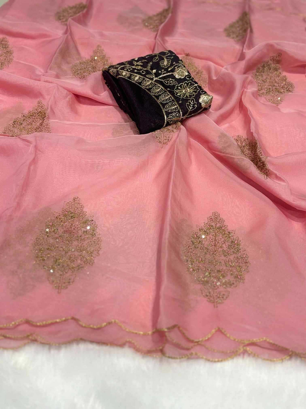 Naarira Naina Organza Designer Saree