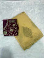 Naarira Naina Organza Designer Saree