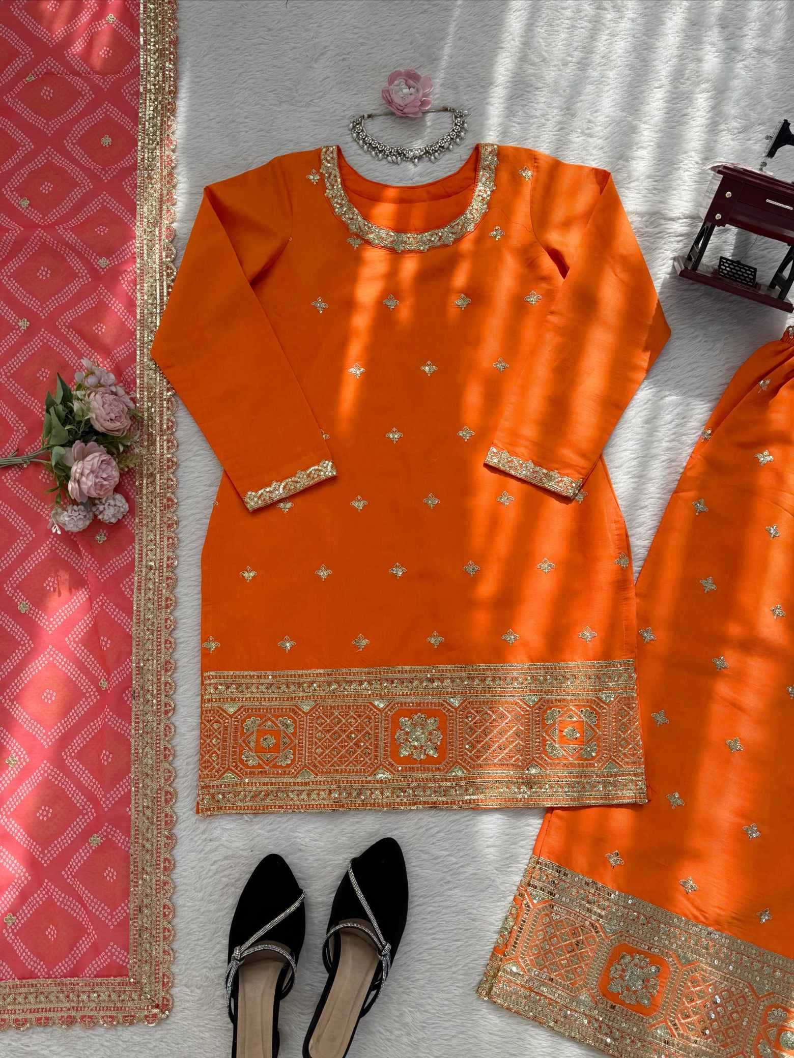 Naarira Chinon Palazzo Suit