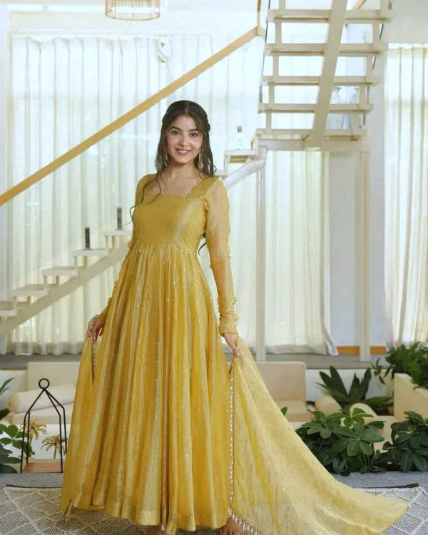 Naarira RIN133 Silk Fancy Gown