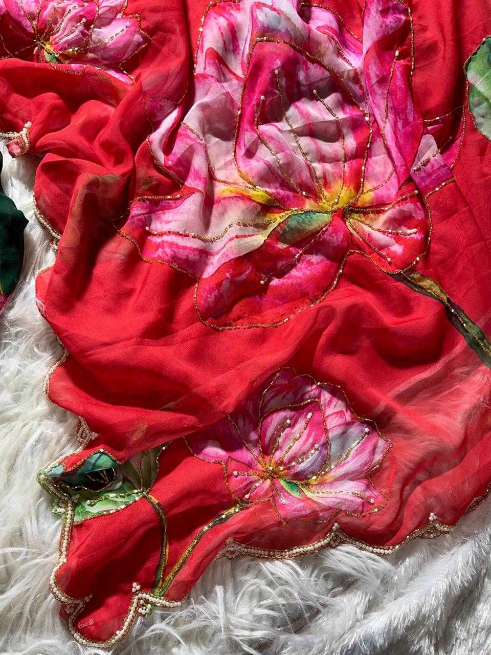 Naarira HAELI Organza Fancy Sarees