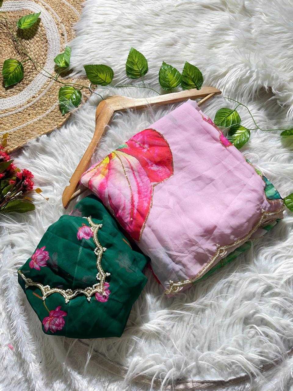 Naarira HAELI Organza Fancy Sarees