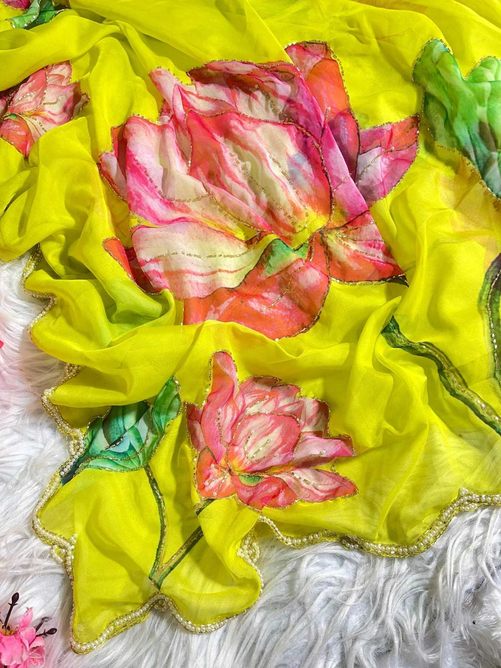 Naarira HAELI Organza Fancy Sarees