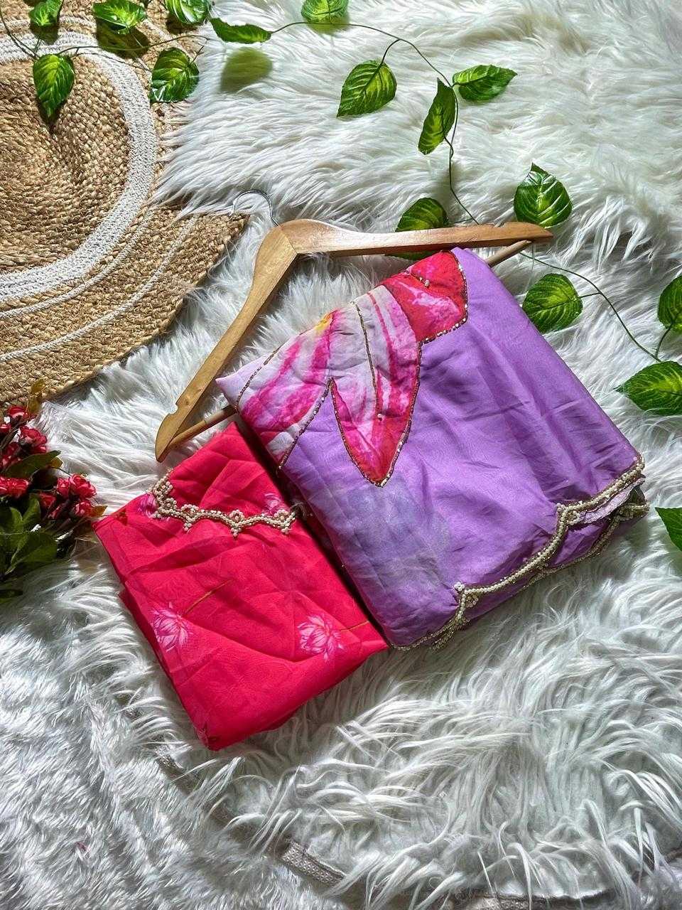 Naarira HAELI Organza Fancy Sarees