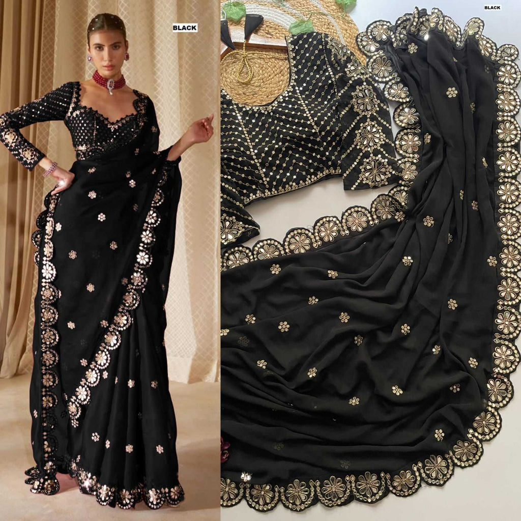MEGHANA Georgette Designer Sarees