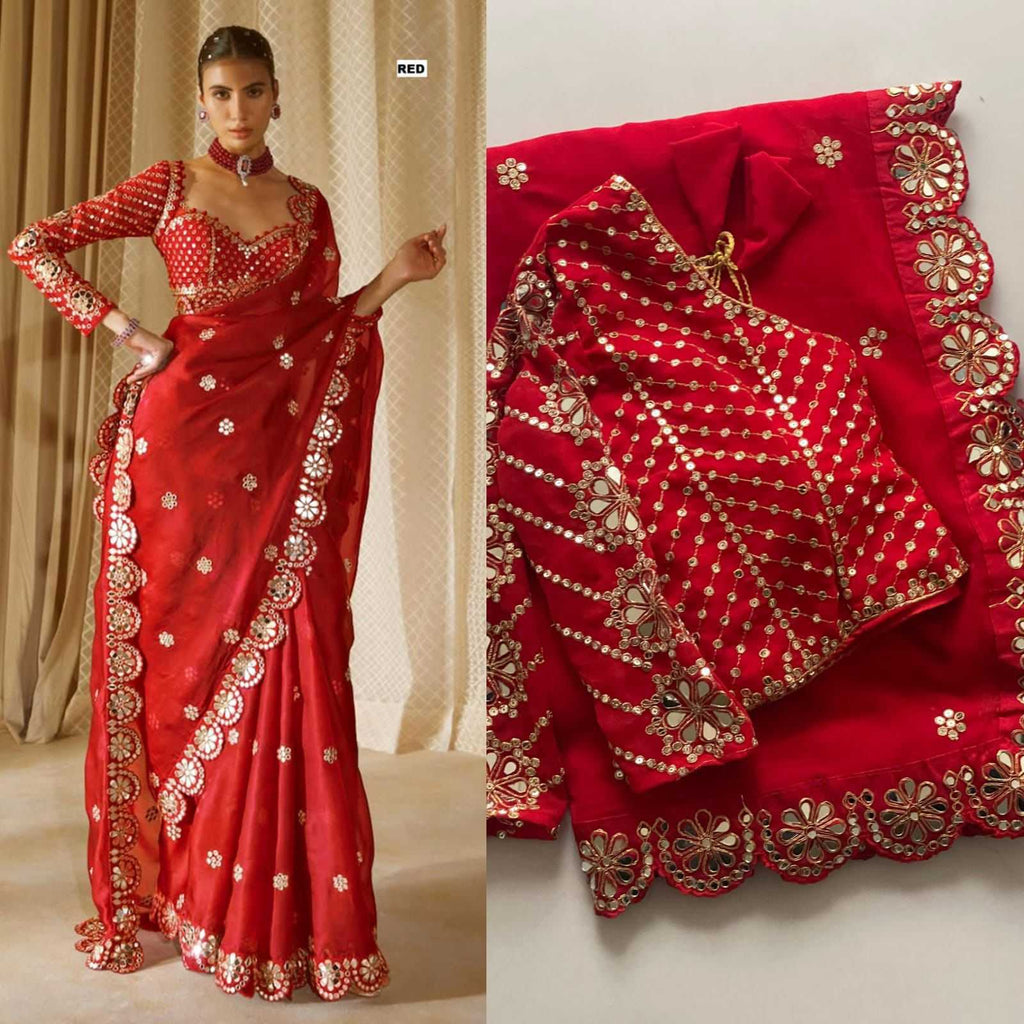 MEGHANA Georgette Designer Sarees