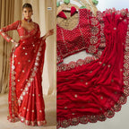 MEGHANA Georgette Designer Sarees