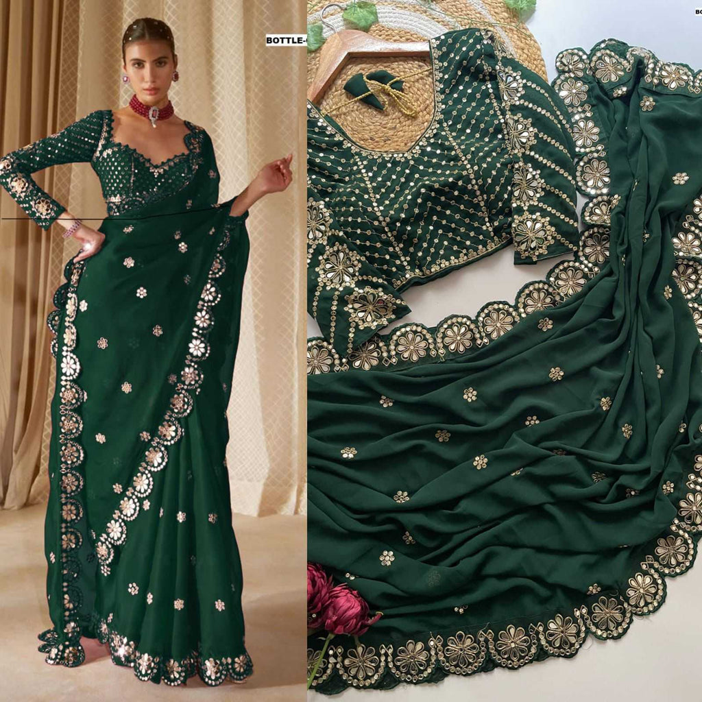 MEGHANA Georgette Designer Sarees
