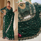 MEGHANA Georgette Designer Sarees