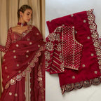 MEGHANA Georgette Designer Sarees