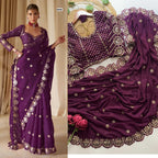 MEGHANA Georgette Designer Sarees