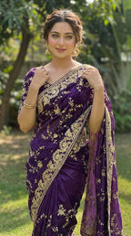 Naarira PAYAL Satin Silk Soft Silk Sarees